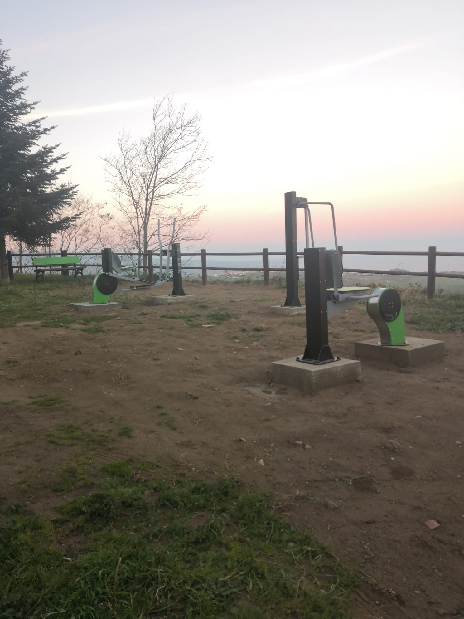 Area fitness all'aperto
